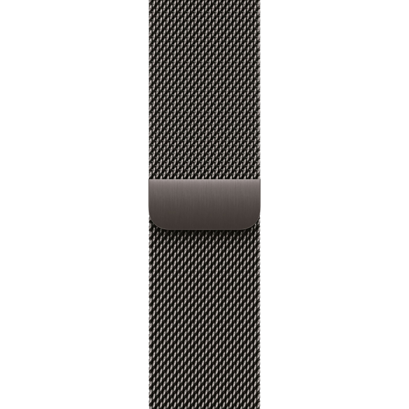 Apple Watch Series 10, 46 мм, корпус из титана цвета сланцевый титан, спортивный ремешок цвета «мила